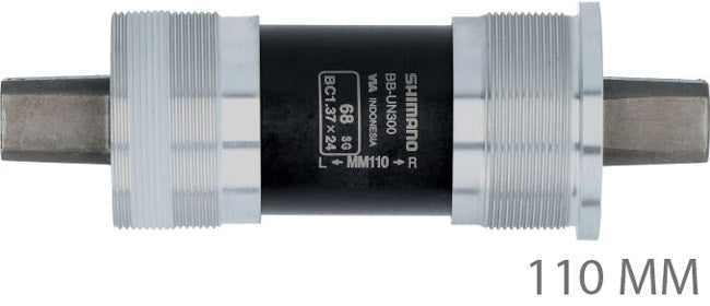 Load image into Gallery viewer, Shimano vierkante trapas bb-un300 68mm 117mm - kettingkast type
