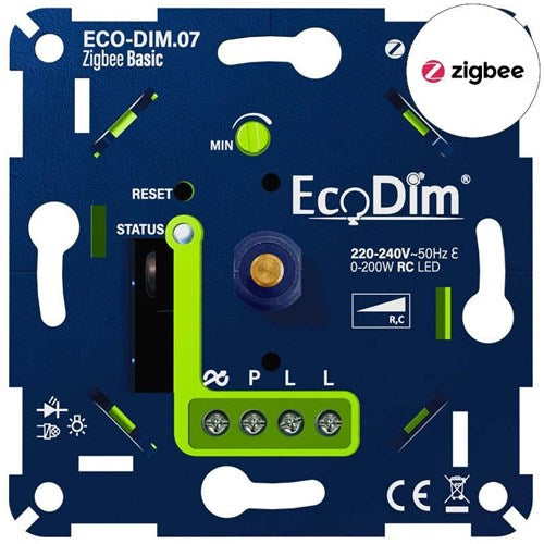 Afbeelding laden in galerijviewer, Enzo eco led dimmer 0-200w ecodim basic fase afsnijding - 4355423
