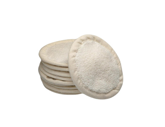 Ecoluba herbruikbare wattenschijfjes - zakje - 10 stuks