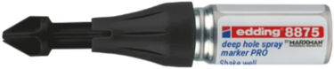Edding marker diepe gaten e-8875 pro blister zwarte dop - ed066527