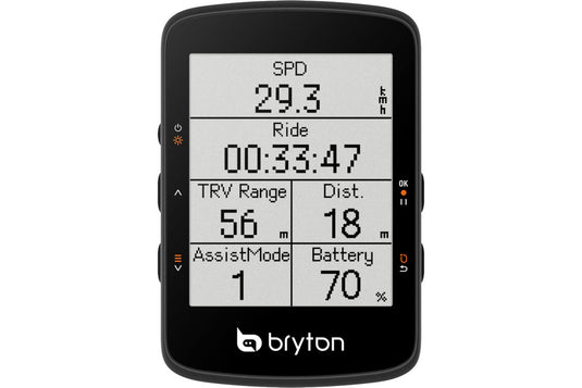 Bryton - rider 460 e fietscomputer gps