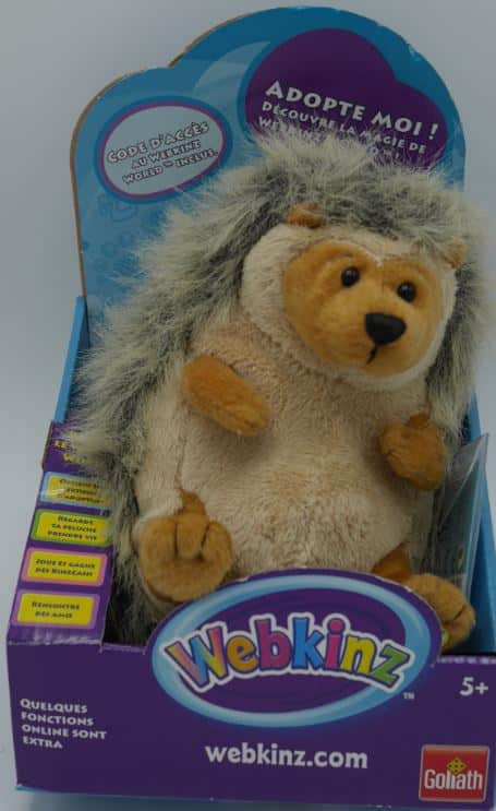 Goliath webkinz - egel 20 cm groot