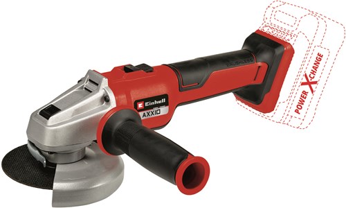 Einhell axxio 18 115 q bl solo - accu haakse slijper | 18v | 115 mm | zonder accu en lader - 4431150 4431150