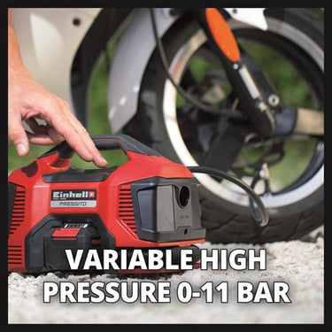 Einhell pressito solo - accu compressor | 18v | 11 bar | 21 l min - 4020460 4020460