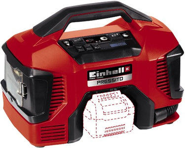 Einhell pressito solo - accu compressor | 18v | 11 bar | 21 l min - 4020460 4020460