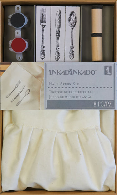Inkadinkado ek success • diy kit half apron