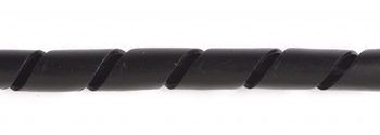 Spiral hose elvedes (12mm) 10 meters black