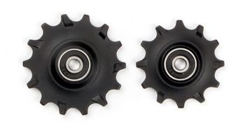 derailleur wheels 12/14 teeth 11/12V black 2 pieces