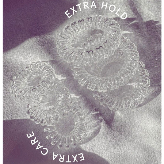 Invisibobble extra care gentle crystal clear 3 stuks