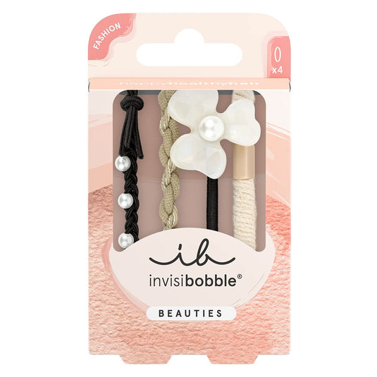 Invisibobble beauties flower pearl 4st.