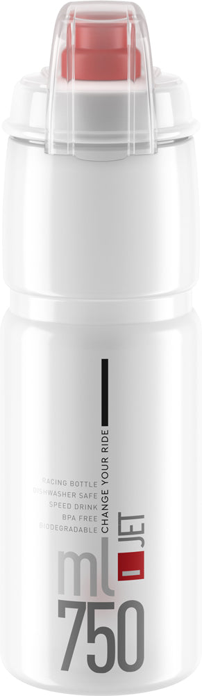 Load image into Gallery viewer, Elite jet plus drinking bottle 750ml | transparent red
