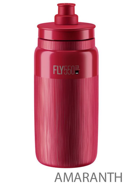 Elite fly tex drinking bottle 550ml | transparent-black
