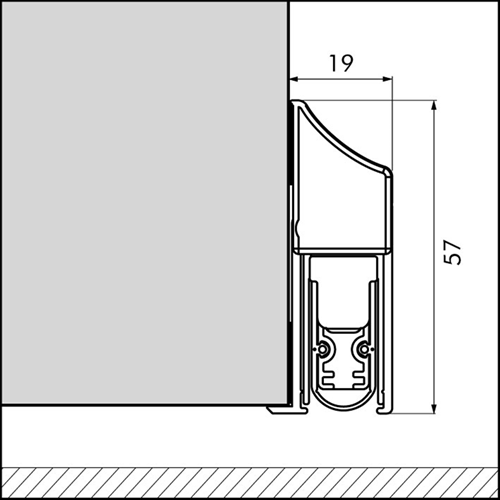Afbeelding laden in galerijviewer, Ellen elegance em casette voor valdorpel | 1000mm - 208000510
