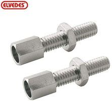 Pot adjusting bolt m6 elvedes brass (p15)