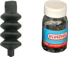V-brake harmonica rubber Elvedes 35mm (15 pieces)