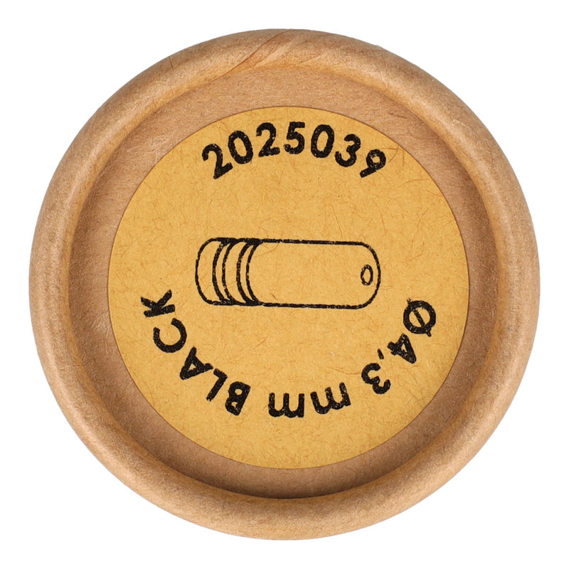 Load image into Gallery viewer, Elvedes kabelhoedjes ø4,3mm pvc - zwart
