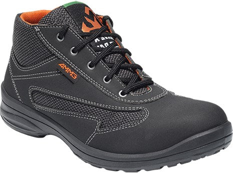 Afbeelding laden in galerijviewer, Emma safety footwear emma werkschoen amber hoog s1p | zwart (d) | maat 35 - 11.148.001.01
