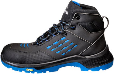 Emma safety footwear emma werkschoen crossforce xd hoog s3 | zwart blauw | maat 42 - 8715316154881