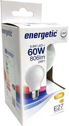 Afbeelding laden in galerijviewer, Enzo energetic led gls e27 6,8-60w 2700k filament mat - 2720720
