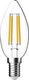 Enzo energetic led kaars e14 4-40w 2700k filament helder - 2720120