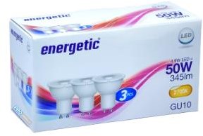Afbeelding laden in galerijviewer, Enzo energetic led spot gu10 4,7-50w 2700k doos a3 - 2740054
