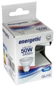 Afbeelding laden in galerijviewer, Enzo energetic led spot gu10 4,7-50w 4000k - 2730114
