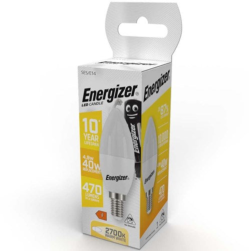 Load image into Gallery viewer, Enzo energizer led kaars e14 4,9-40w 2700k mat - 2601010
