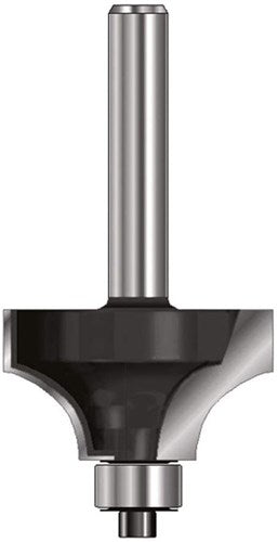 Ent kwartrondfrees hm r2 met lager, kolf 8mm - 7909800