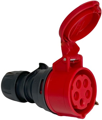 Afbeelding laden in galerijviewer, Enzo abl cee 5p 32a 400v contra rood - 6315172
