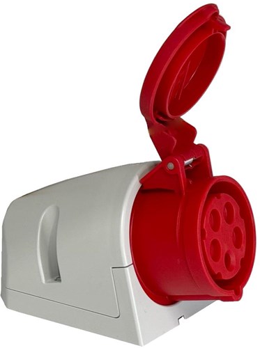 Afbeelding laden in galerijviewer, Enzo abl cee 5p 32a 400v opbouw wcd rood - 6315174
