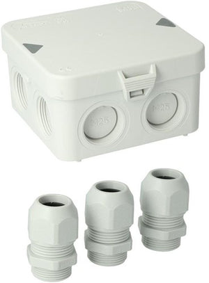 Enzo attema kabeldoos attema ak1 + 3 wartels m25 ip65 - 4034022