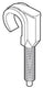 Enzo betonclip 1619mm transparant ds a100 - 4113310