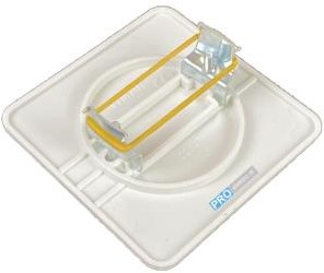 Enzo blindplaten vimar 8x 8cm wit 4213800