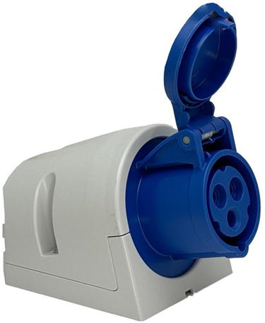 Enzo cee 3p 16a 230v opbouw wcd blauw - 6315130