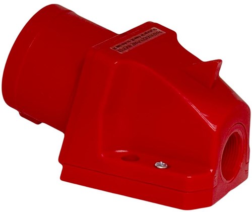 Afbeelding laden in galerijviewer, Enzo cee 5p 32a 400v opb wcd rood met pennen - 6315178
