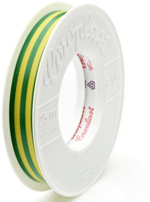 Enzo coroplast 4,5mtr x 15mm geel groen 4139300