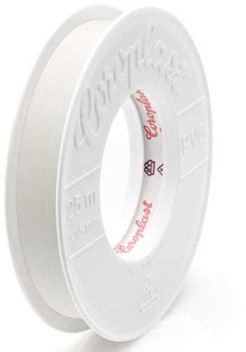 Enzo coroplast 4,5mtr x 15mm wit 4139200
