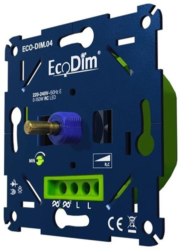 Afbeelding laden in galerijviewer, Enzo ecodim led dimmer 0-150w fase afsnijding - inbouw - eco-dim.04 - 4355410
