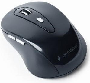 Enzo gembird draadloze optische muis usb rood zwart 9510041