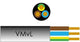 Enzo kabel vmvl rond 3x1,00 qmm zwart - 1227340