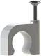 Enzo kabelclip 8 mm rond wit jsl doos 100 4113190