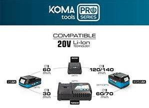 Load image into Gallery viewer, Koma tools accu cirkelzaag | 20v | zonder accu - 6490130
