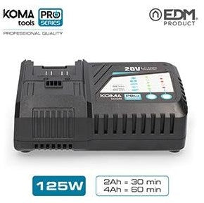 Koma tools acculader | 125w | 20v - 6490050