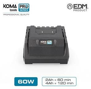 Koma tools acculader | 60w | 20v - 6490040