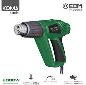 Afbeelding laden in galerijviewer, Koma tools heteluchtpistool | 2000w | 230v - 6490500
