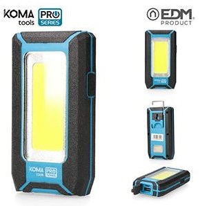 Afbeelding laden in galerijviewer, Koma tools oplaadbare cob looplamp powerbank | usb oplaadbaar - 6490210
