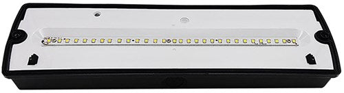 Afbeelding laden in galerijviewer, Enzo led noodverlichting opbouw | 3w | ip65 zwart - 5021702
