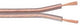 Enzo luidsprekersnoer 2 x 1,5 qmm transparant - 1394580