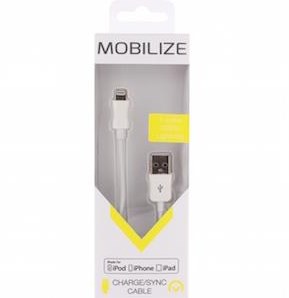 Afbeelding laden in galerijviewer, Enzo mobilize apple lightning usb laadkabel 1,0 meter wit - 9540010
