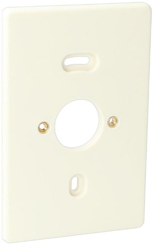 Enzo montageplaat 2-voudig creme 4050740